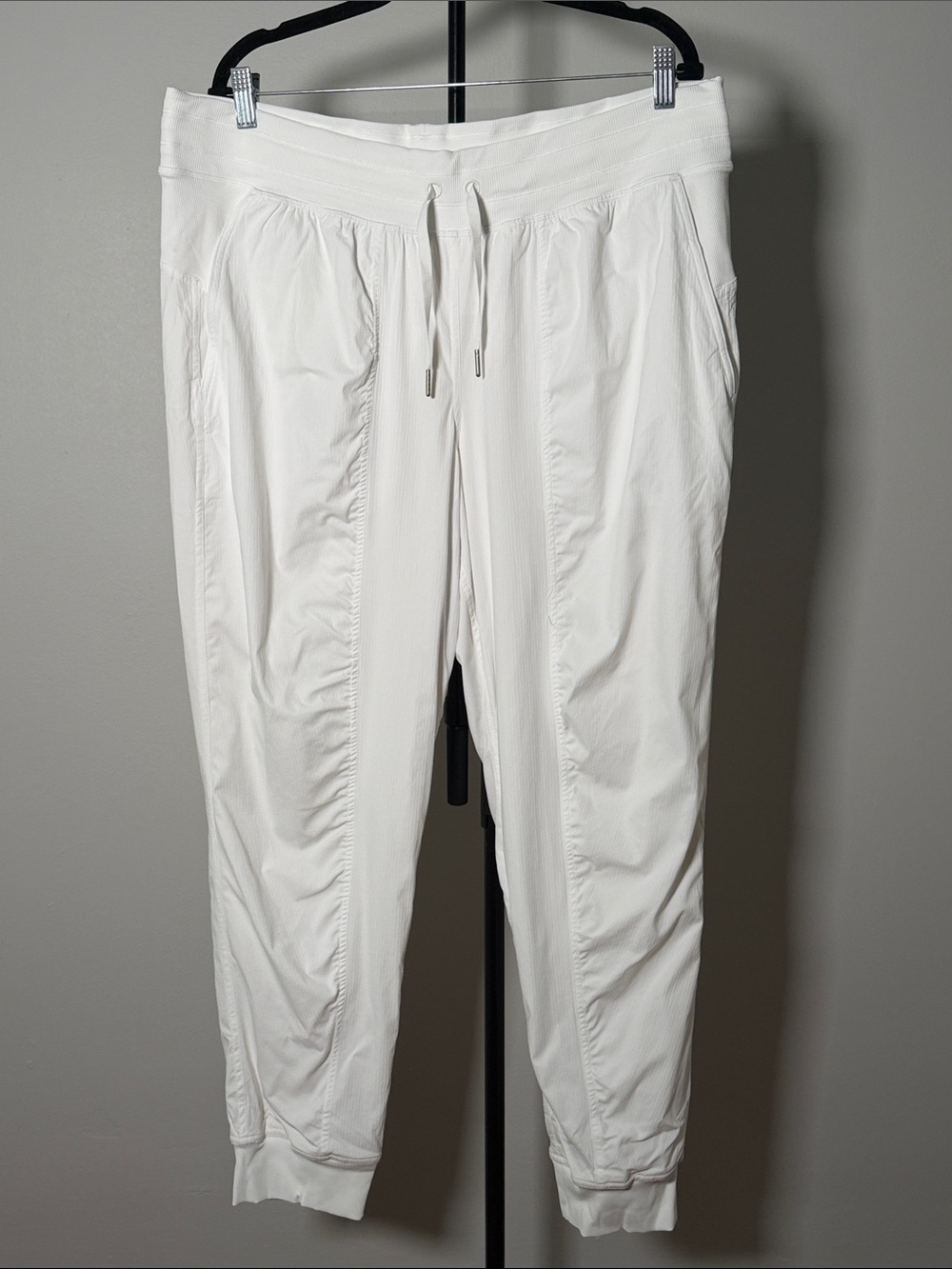 NWOT New Lululemon Dance Studio Mid-Rise Jogger *Full Length White - Picture 5 of 8